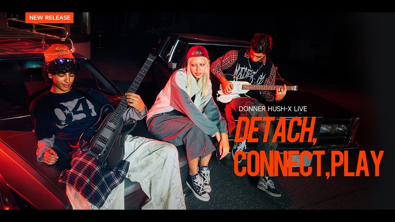 DONNER HUSH X LIVE Electric Guitar - YouTube