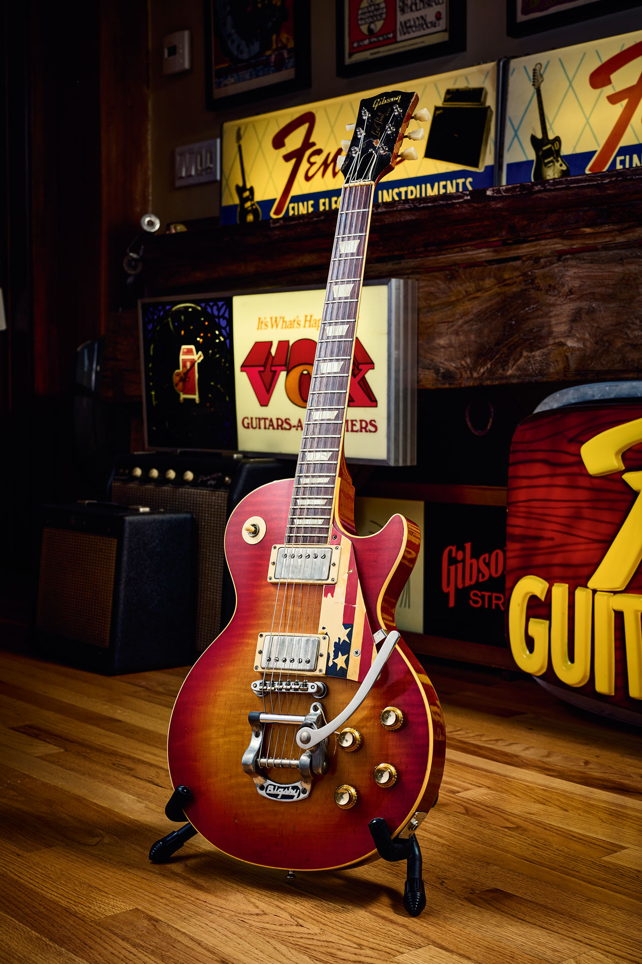 Joe Bonamassa and his &lsquo;Bolin Burst&rsquo; 1960 Gibson Les Paul Standard