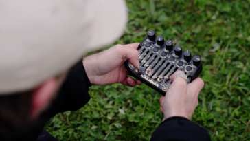 After three years of development, Bastl Instruments’ unique Kalimba combines classic instrument craftsmanship with cutting-edge technology: “Handle it like an acoustic instrument, and it will respond as one.”]