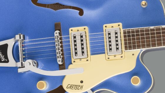 "An Uplifting Guitar Versatile Enough for Any Genre: Our Review of the Gretsch G2420T Streamliner Hollow Body Electric"]