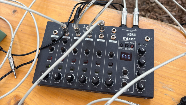 As everyone is captivated by its enigmatic synth, Korg quietly introduces the NTS-4, a new effects-rich performance mixer, at Superbooth.]
