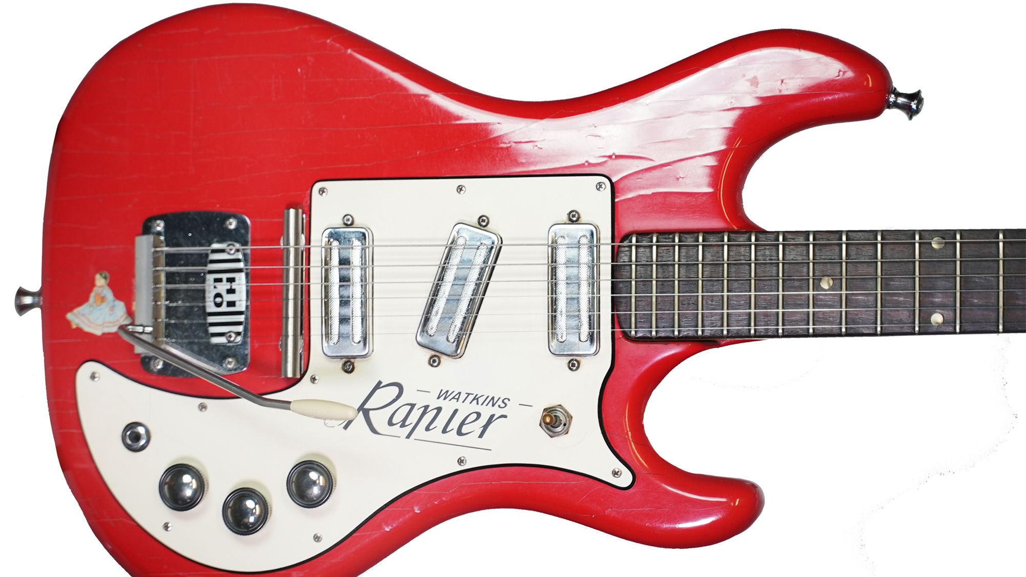 A photo of the Watkins Rapier 3 electric guitar