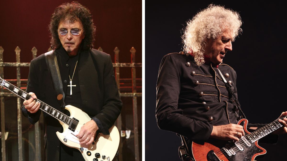 "Brian May Collaborates with Black Sabbath Using Tony Iommi's Equipment"]