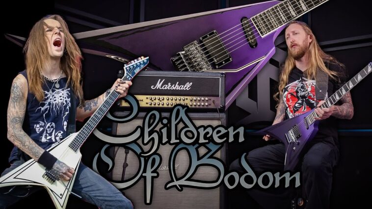 CHILDREN OF BODOM ALEXI LAIHO - Guitar Gear 18 Marshall JVM review