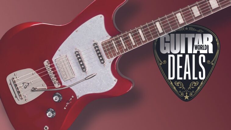 Discover the exclusive Amazon Memorial Day offer for guitarists: snag an incredible $190 discount on a highly-rated 4.5-star retro offset guitar that you'll adore!]