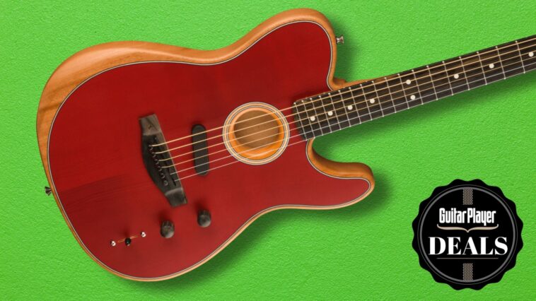 Don’t wait for Memorial Day! Fender has launched early sales with discounts up to $600 on guitars. Check out these 5 amazing deals, including $230 off an all-solid acoustic and $74 off a fuzz pedal.]