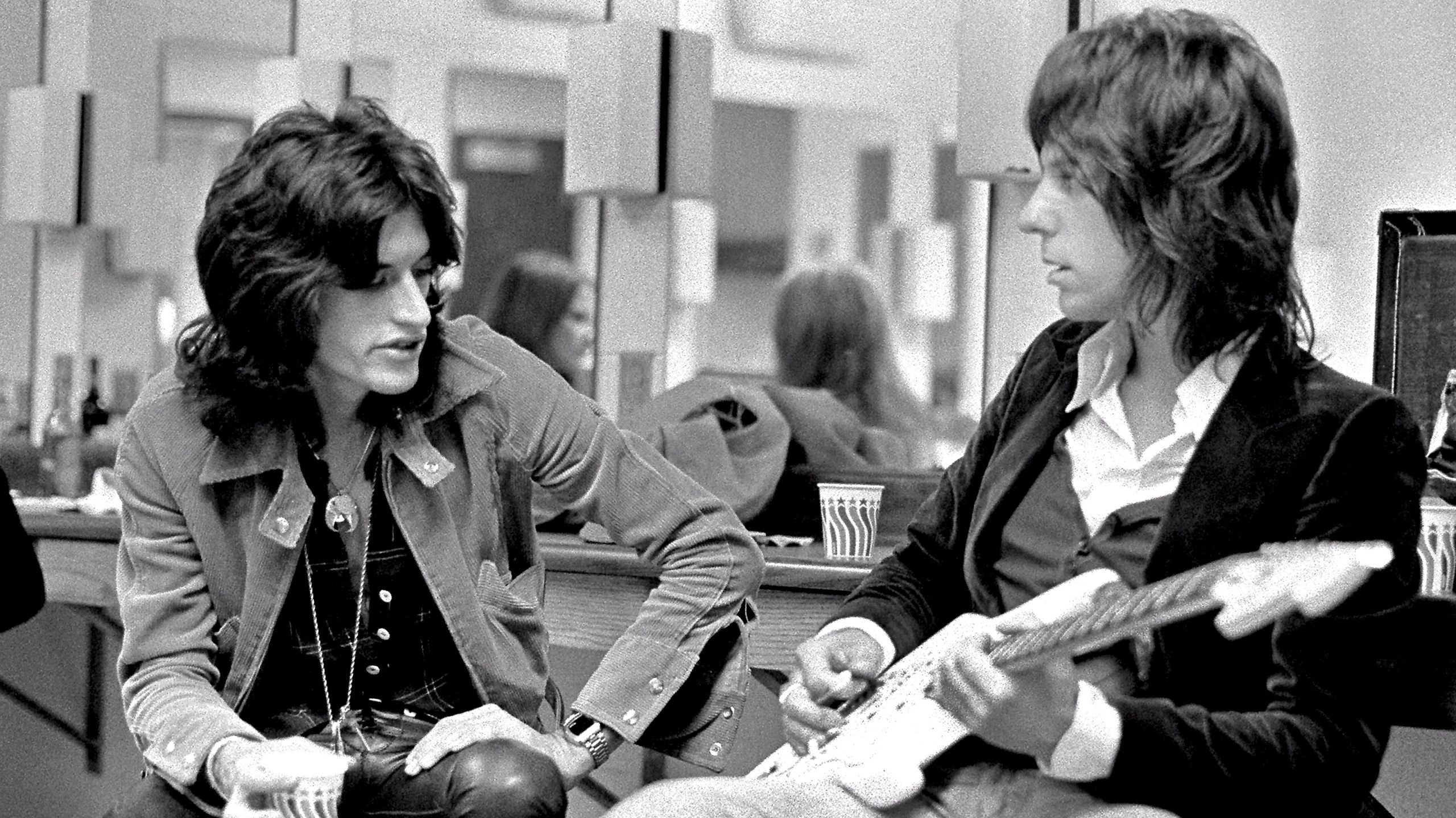 “During the '70s, he joined us to perform 'Train Kept A-Rollin'. It was incredible, although I felt intimidated by his presence. He's a genius—like Mozart!”: Joe Perry honors his guitar legends Jimmy Page and Jeff Beck.]