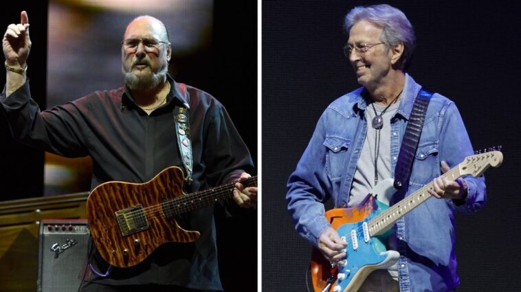 Eric Clapton collaborated with Steve Cropper on a song.]