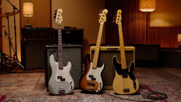Fender Celebrates 75 Years of the P Bass with Three Impressive Models]