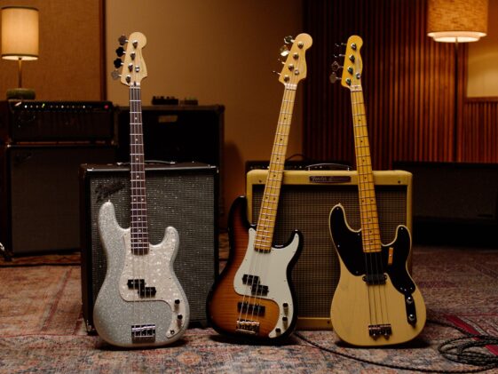Fender Celebrates 75 Years of the P Bass with Three Impressive Models]