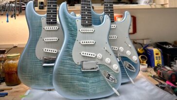 Fender's Custom Shop experts reveal the techniques of their craft.]