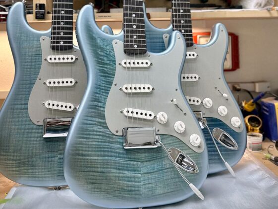 Fender's Custom Shop experts reveal the techniques of their craft.]