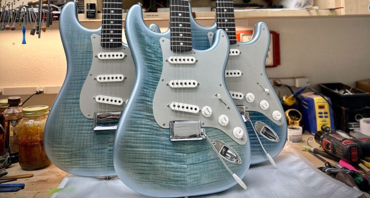 Fender's Custom Shop experts reveal the techniques of their craft.]