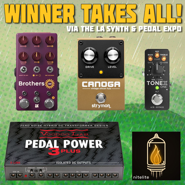 Get 3 Pedals and 2 Accessories at the LA Stompbox Exhibit!]