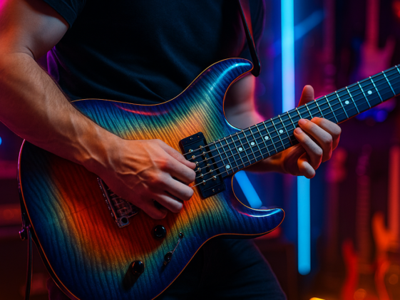 emotional guitar improvisation