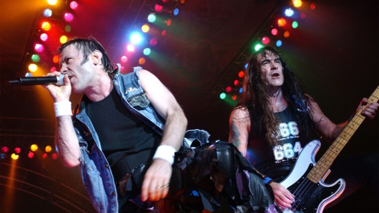 Iron Maiden's Onstage Showdowns: Bruce Dickinson vs. Steve Harris]