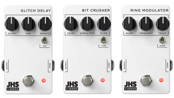 JHS Bit Crusher, Glitch Effect, and Ring Modulator]