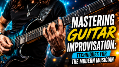 Mastering Guitar Improvisation Techniques for the modern musician