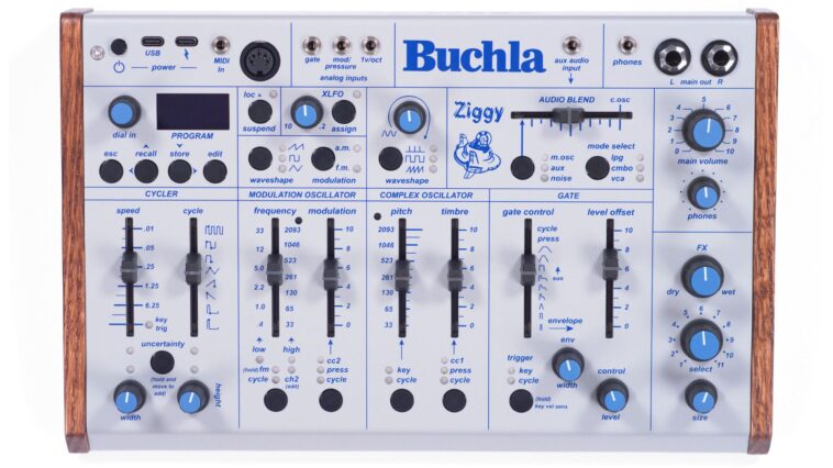 "More of a 'Tool' than a 'Synthesizer': The Buchla Ziggy is a Desktop Analog West Coast Synth Priced Just Below $1000"]