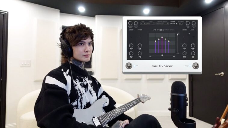 Multivoicer / Vocoded Guitar Tutorial 18 Tim Henson