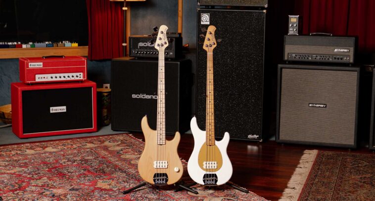 No Knobs? No Worries – Sterling By Music Man Elevates Bass Guitar Minimalism with the Stylish Joe Dart Vision]