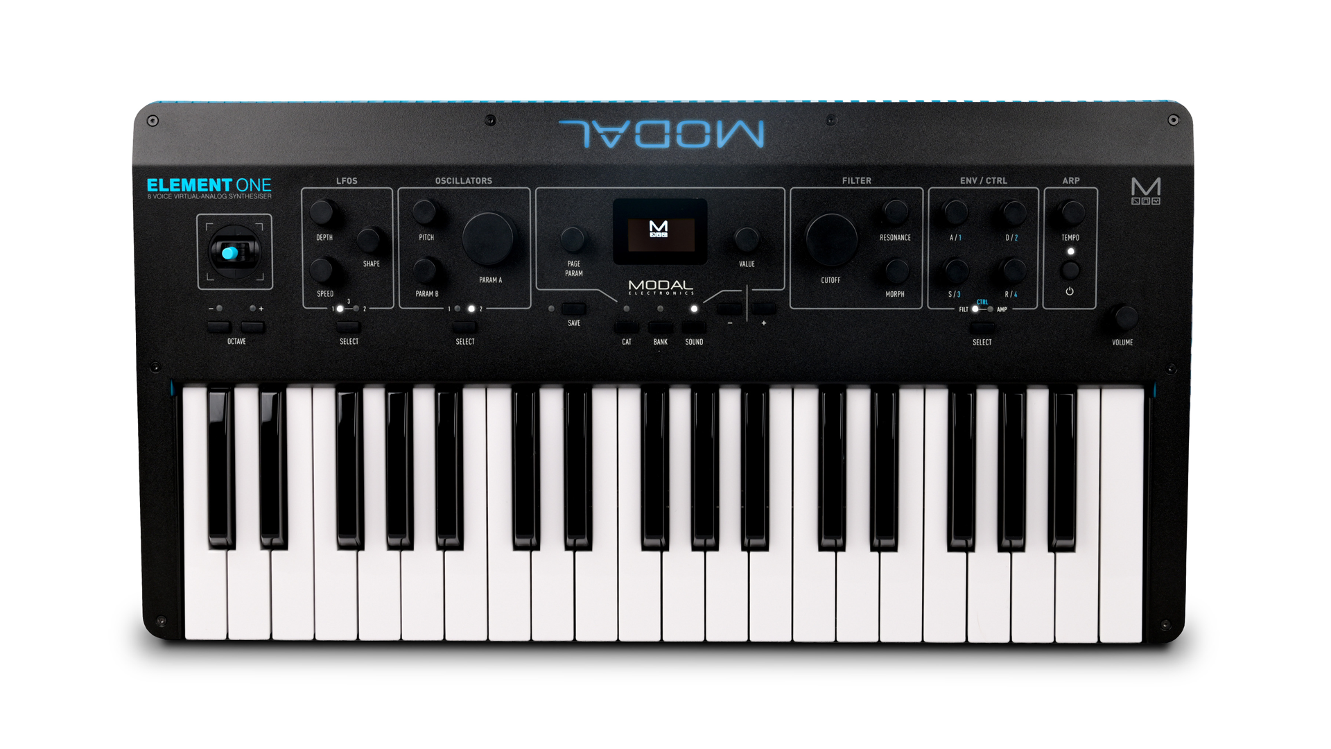 "On Superbooth's opening day, Modal introduces the user-friendly Element One, offering expressive synthesis without a steep learning curve: 'It invites you to play rather than requiring you to learn the rules.'"]