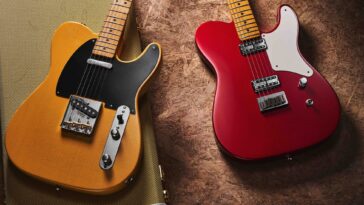 Review of Fender's 75th Anniversary Telecasters]