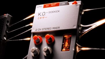Teenage Engineering's EP-136 KO Sidekick: A Budget-Friendly Blend of DJ Mixer, Interface, and Effects Unit]