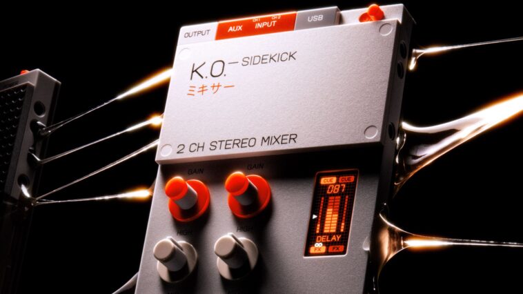 Teenage Engineering's EP-136 KO Sidekick: A Budget-Friendly Blend of DJ Mixer, Interface, and Effects Unit]