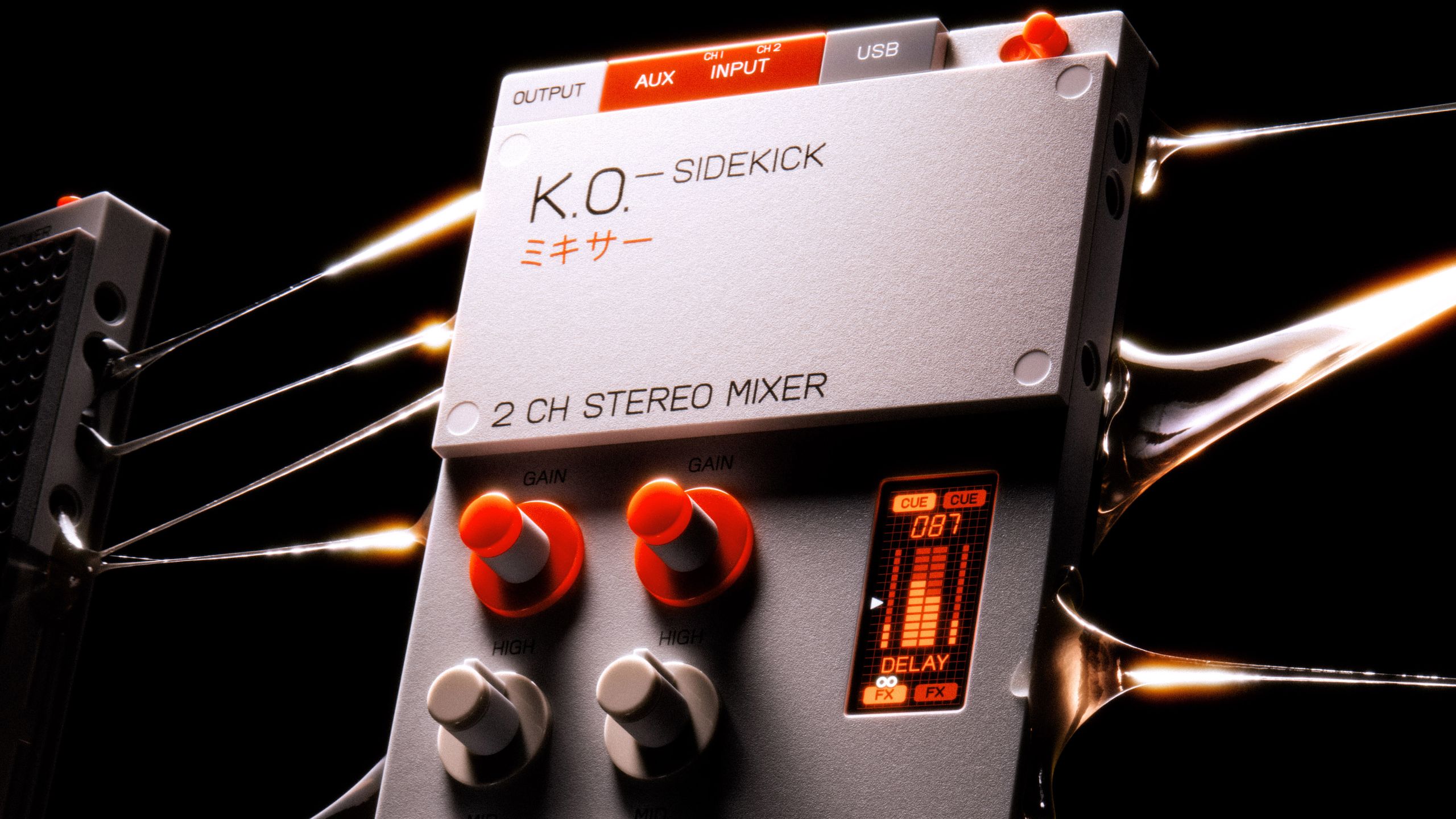 Teenage Engineering's EP-136 KO Sidekick: A Budget-Friendly Blend of DJ Mixer, Interface, and Effects Unit]