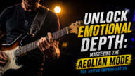 Unlock Emotional Depth Mastering the Aeolian Mode for Guitar Improvisation 1