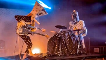 Unveiling Angine de Poitrine: The Viral Masked Microtonal Duo]