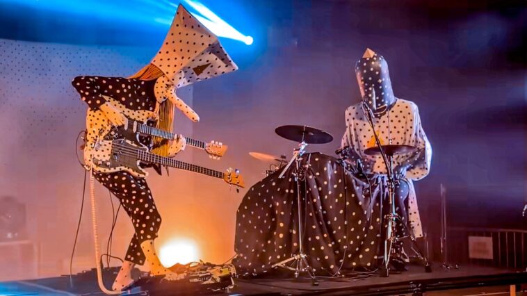 Unveiling Angine de Poitrine: The Viral Masked Microtonal Duo]