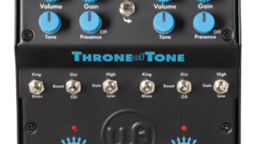 Warm Audio Dual Overdrive Pedal: Throne of Tone Edition]