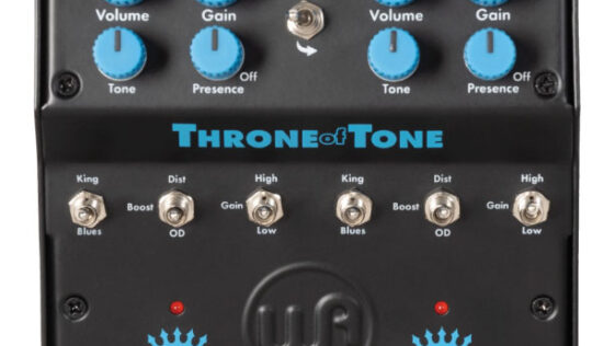 Warm Audio Dual Overdrive Pedal: Throne of Tone Edition]