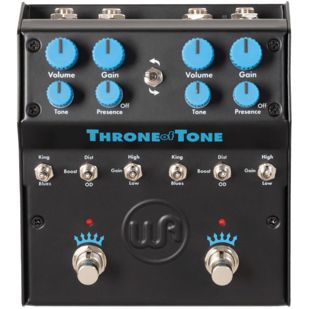 Warm Audio Dual Overdrive Pedal: Throne of Tone Edition]