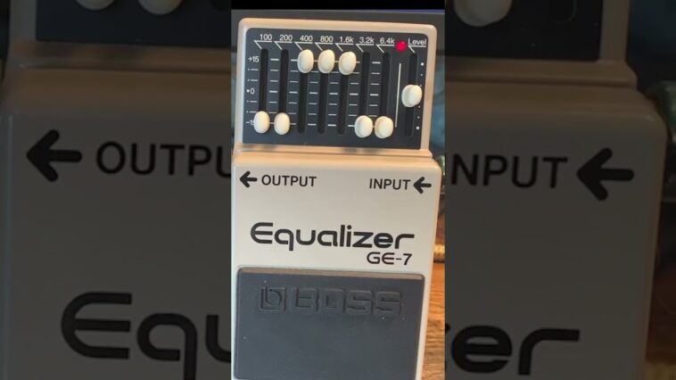 5 Killer Settings for the Boss EQ GE-7 #bluesrock #fuzzrock #guitar #gibson #bossge7 #eqpedal 18 MXR pedals review