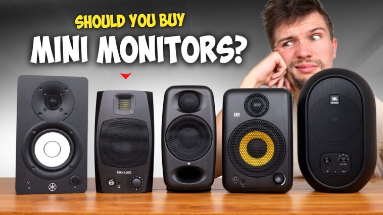 Are COMPACT Studio Monitors REALLY worth it? 18 KRK Rokit review