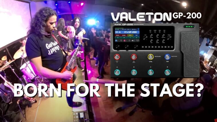 Born for the Stage? Valeton GP-200 Guitar Multi-Effects Modeler Real World Gig Use! 18 Valeton GP-200 review