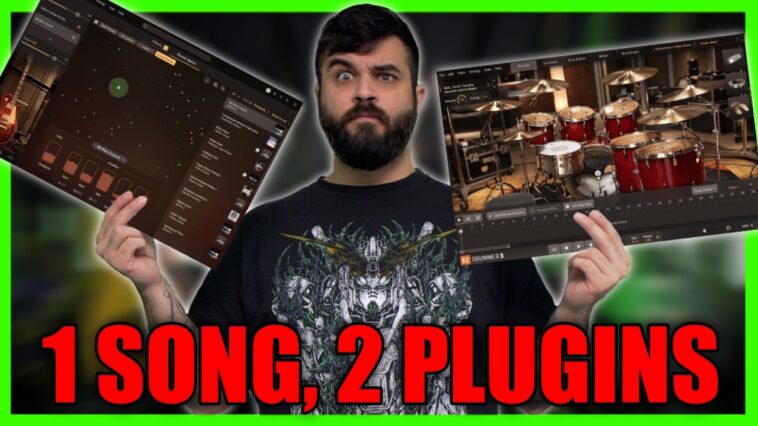 Can You Make A Song With Only TWO Plugins!? 18 Toontrack EZmix guitar review