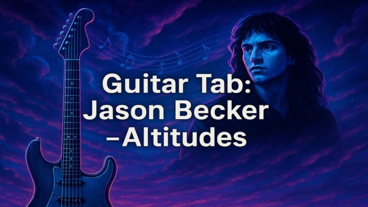 Guitar Tab: Jason Becker - Altitudes 18 Jason Becker