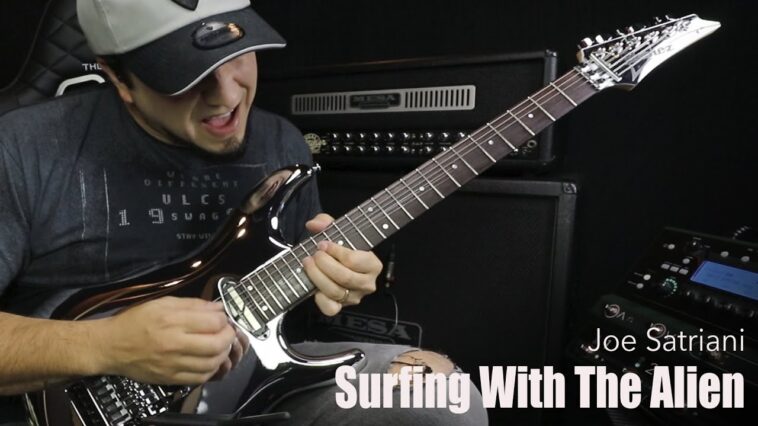 Gustavo Guerra - Surfing With The Alien - Joe Satriani - Chrome Boy Guitar 18 Joe Satriani