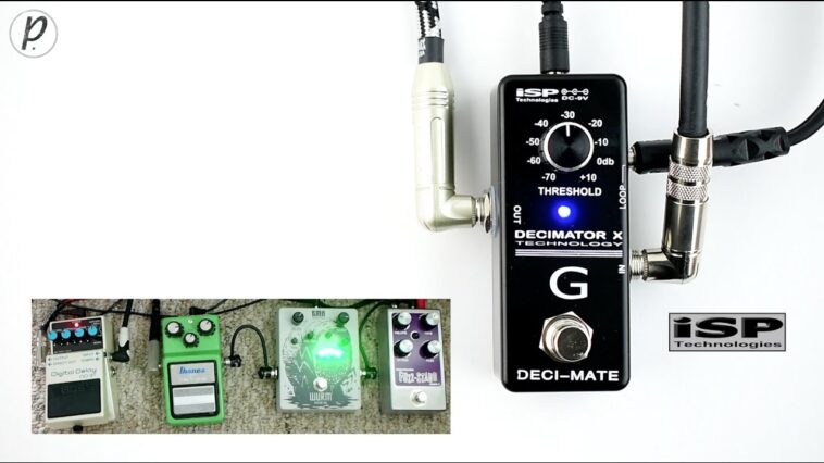 ISP Technologies DECI-MATE G Micro Decimator Noise Reduction pedal 18 ISP Decimator review