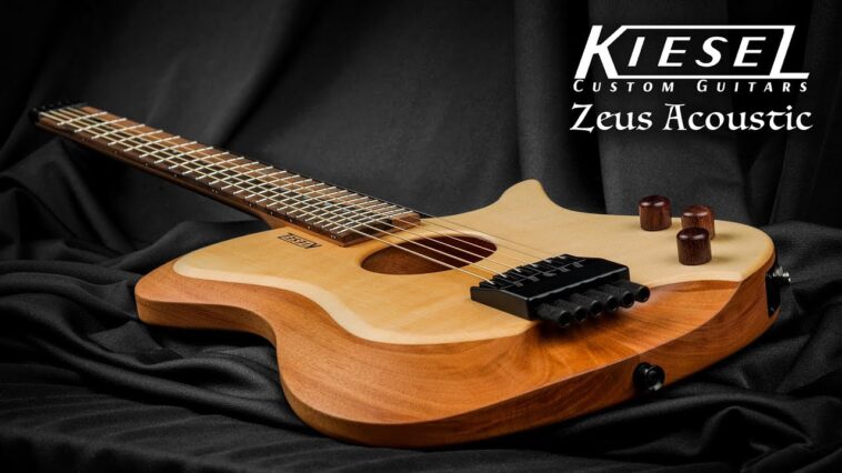 Kiesel Guitars - Zeus Headless Acoustic Guitar 18 Kiesel guitars review