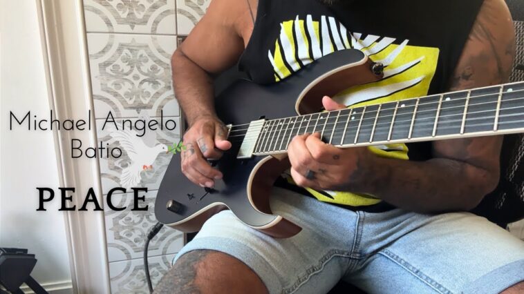 Michael Angelo Batio - Peace (Emotional Guitar Cover) 18 Michael Angelo Batio