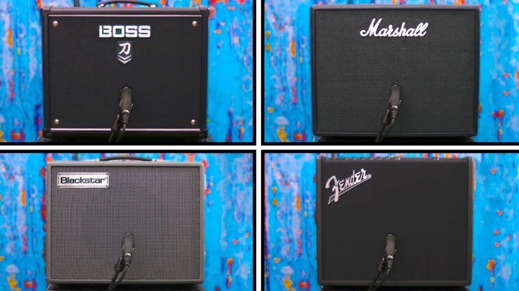 Modeling Amp Shootout - Katana VS Marshall VS Blackstar VS Fender 18 Boss Katana review