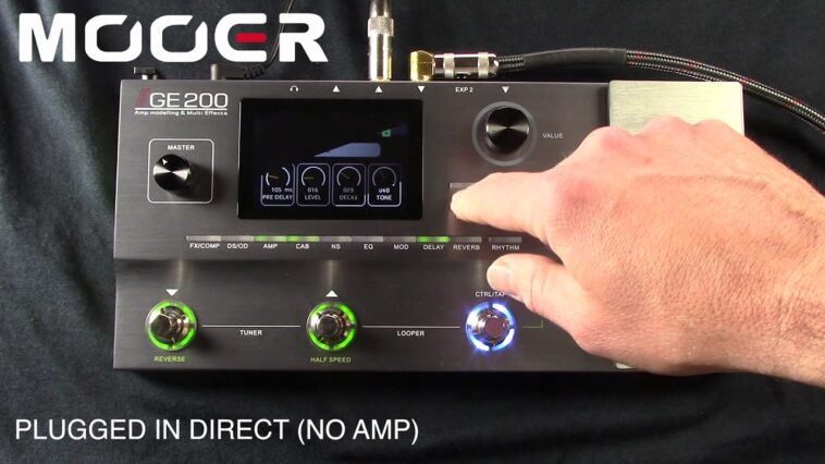 Mooer GE 200 18 Mooer GE200 review