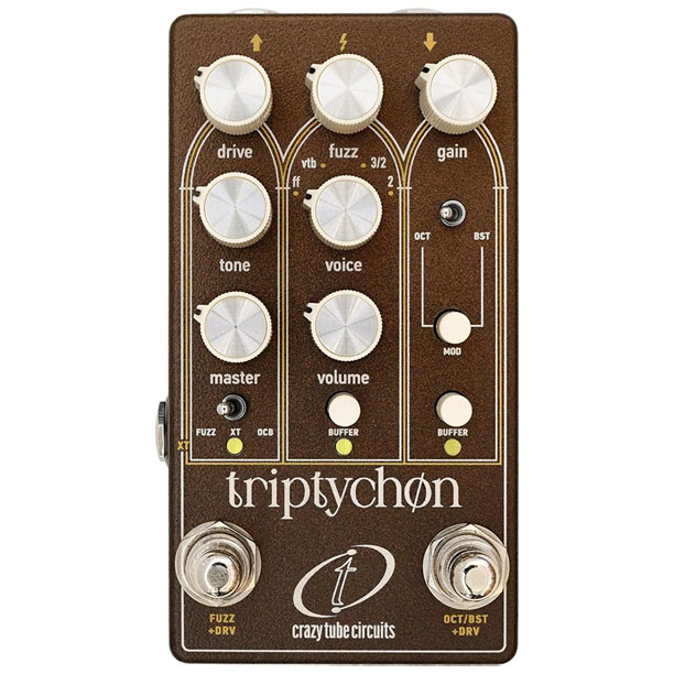 New Pedal: Crazy Tube Circuits Triptychon