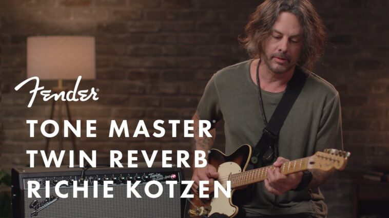 Richie Kotzen Tests Out The Tone Master Twin Reverb | Fender Amplifiers | Fender 18 Fender Tone Master review