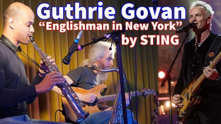 STING Englishman In New York Live Cover 2022 - GUTHRIE GOVAN Guitar & ZAK BARRETT Saxophone 18 Guthrie Govan